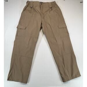 CQR Tactical Cargo Pants Men’s 36W x 30L Tan Ripstop Utility Workwear